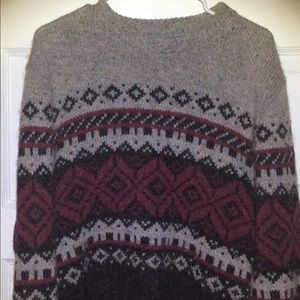 Vintage Northern Isles fair isle ski sweater USA